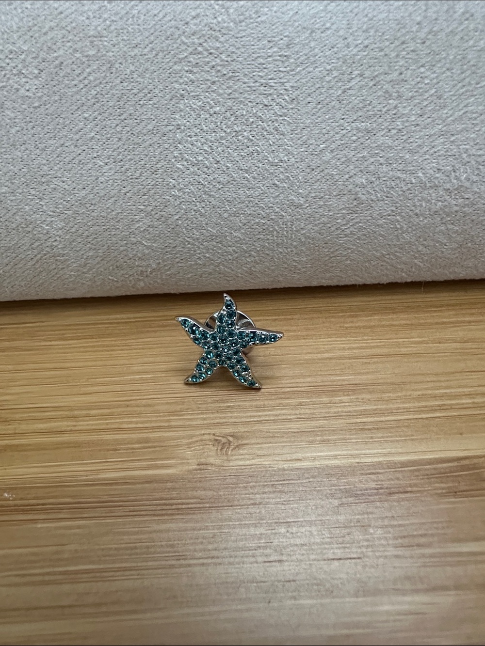 Swarovski Starfish Sparkle Pin